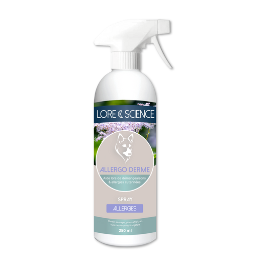 Spray per cane allergia