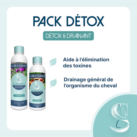 Pack detossificante rapido cavallo